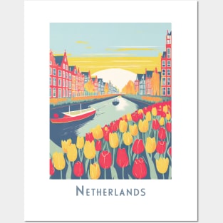 Netherlands Tulip Charm Posters and Art